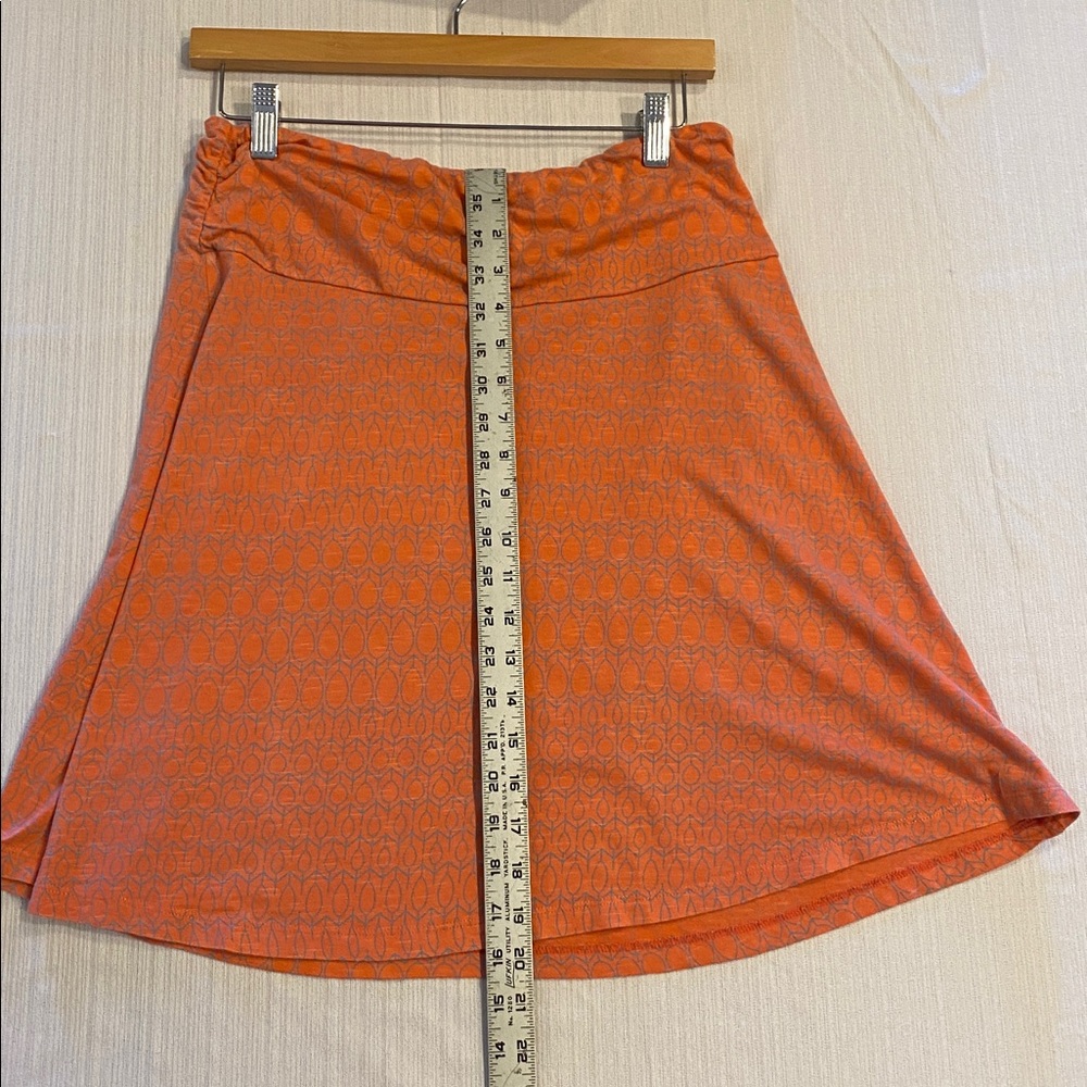 Toad&Co Orange Skirt - Picture 5 of 5